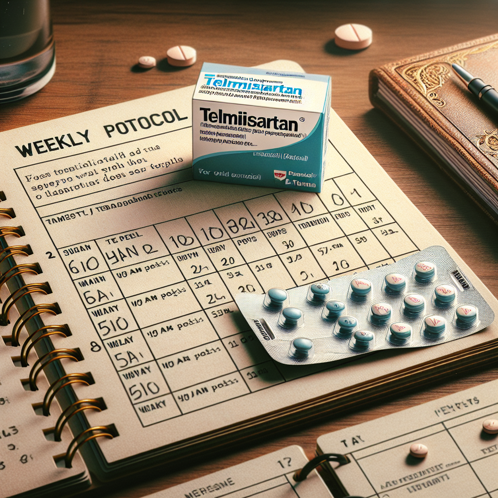 Protocolos semanales con Telmisartan Protocolos semanales con Telmisartan
