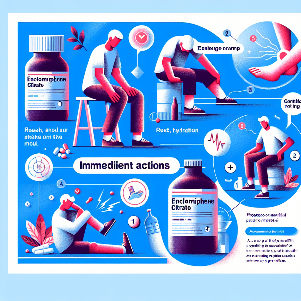 Qué hacer si tienes calambres musculares con Enclomiphene citrate Qué hacer si tienes calambres musculares con Enclomiphene citrate