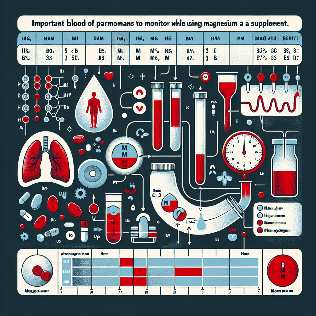 Qué parámetros vigilar en sangre al usar Magnesium Qué parámetros vigilar en sangre al usar Magnesium