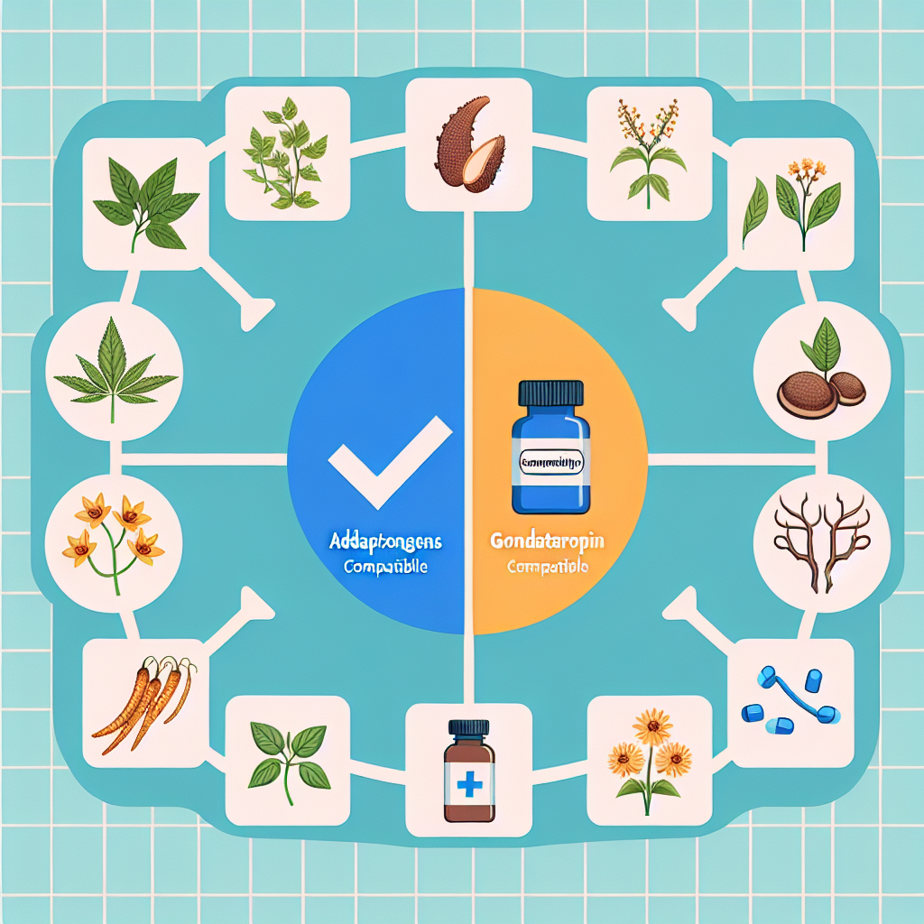 Qué tan compatibles son los adaptógenos con Gonadotropina Qué tan compatibles son los adaptógenos con Gonadotropina