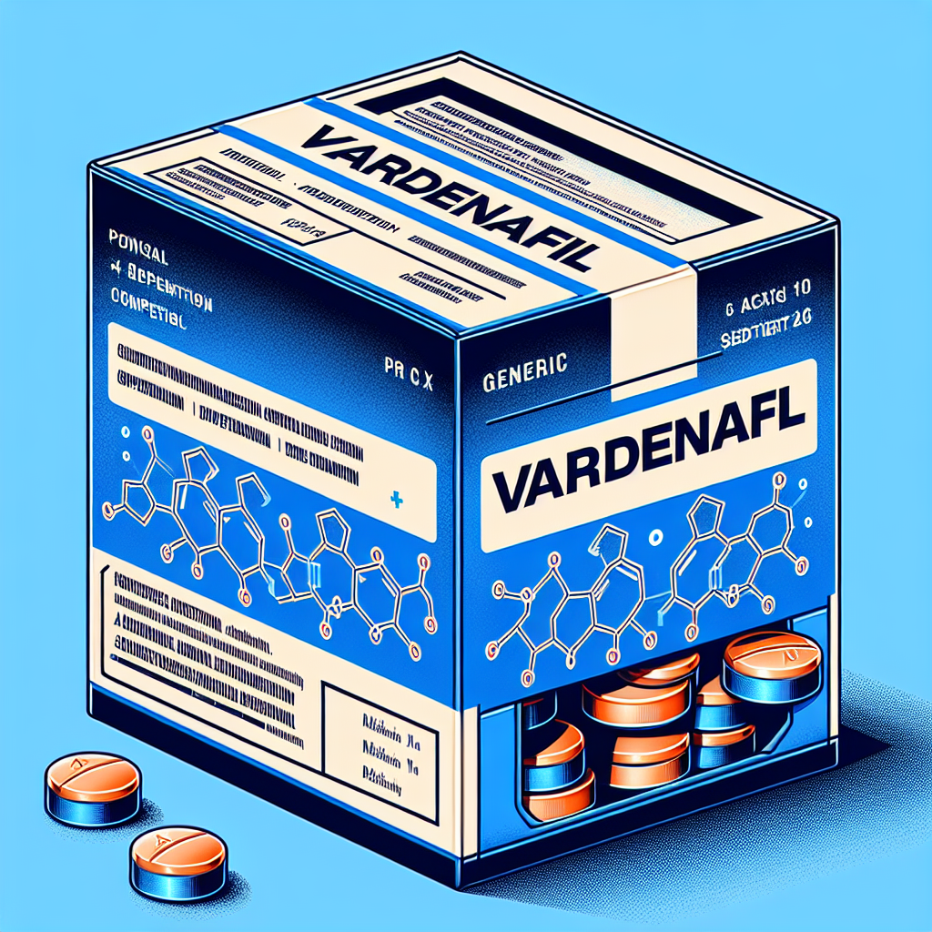 Vardenafil (Levitra Generic) para preparación de competencia Vardenafil (Levitra Generic) para preparación de competencia