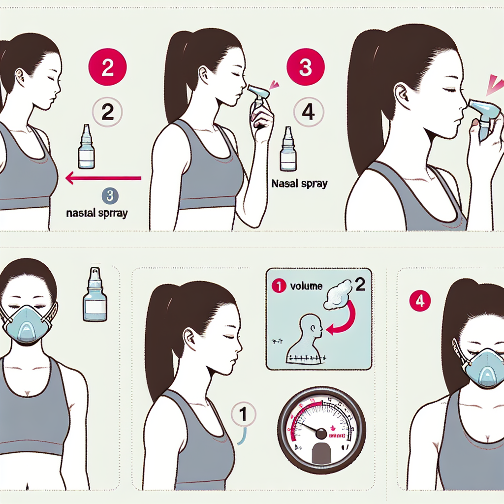 Cómo ajustar el volumen de entrenamiento al usar Aerosoles nasales Cómo ajustar el volumen de entrenamiento al usar Aerosoles nasales
